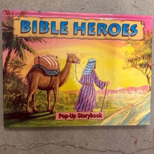 Bible Heroes Pop-Up Storybook Children's Christian Religious Education‎
